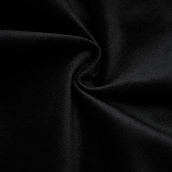 Levoire | Robe Mini En Velours Noir Ornée De Cristaux