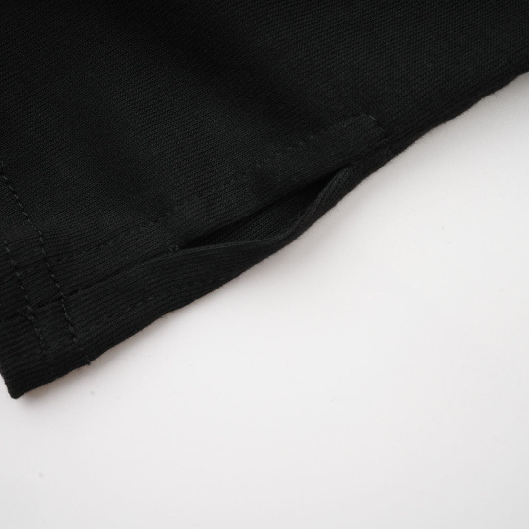 Levoire | Haut Extensible Noire En Jersey Avec Fronces