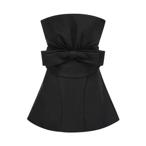 Levoire | Nœud Robe Mini Off Shoulder