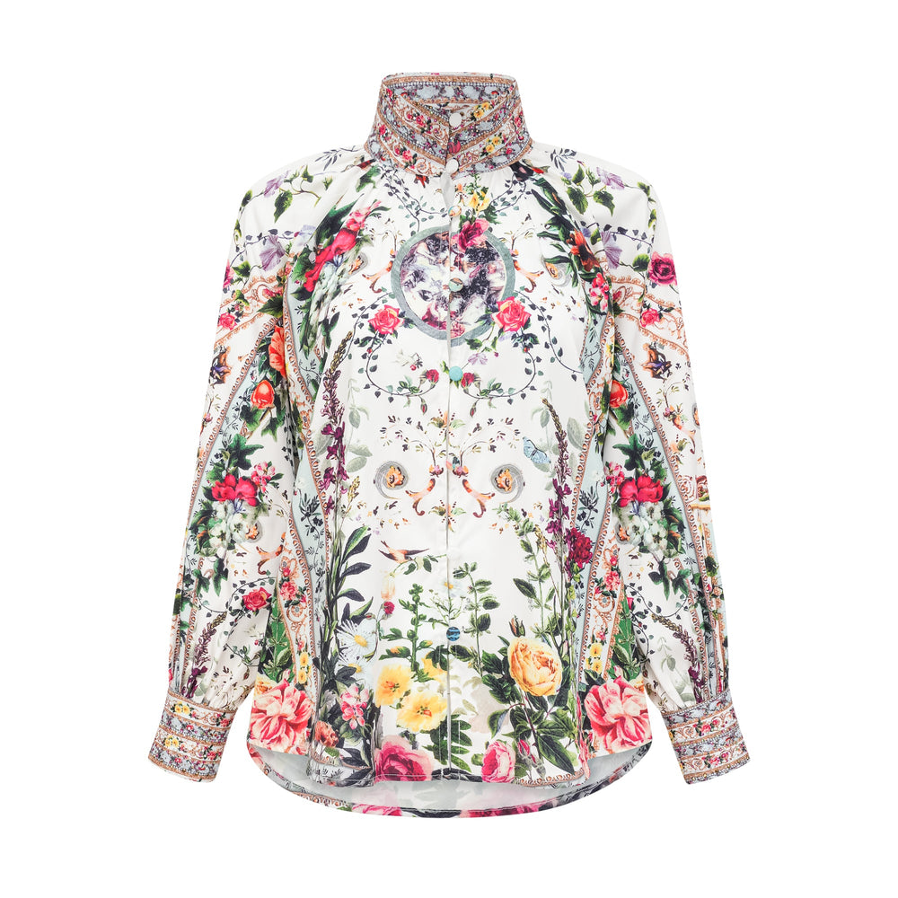 Levoire | Blouse À Imprimé Floral & Ensemble Short Coordonné