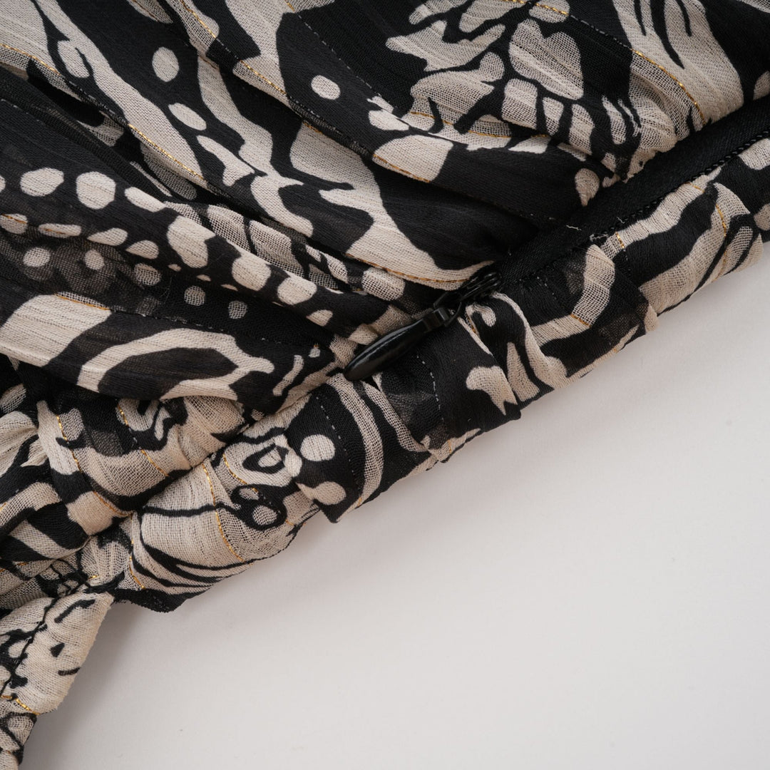 Levoire | Imprimé À Motif Robe Mini À Encolure En V
