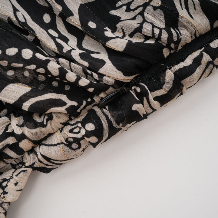 Levoire | Imprimé À Motif Robe Mini À Encolure En V