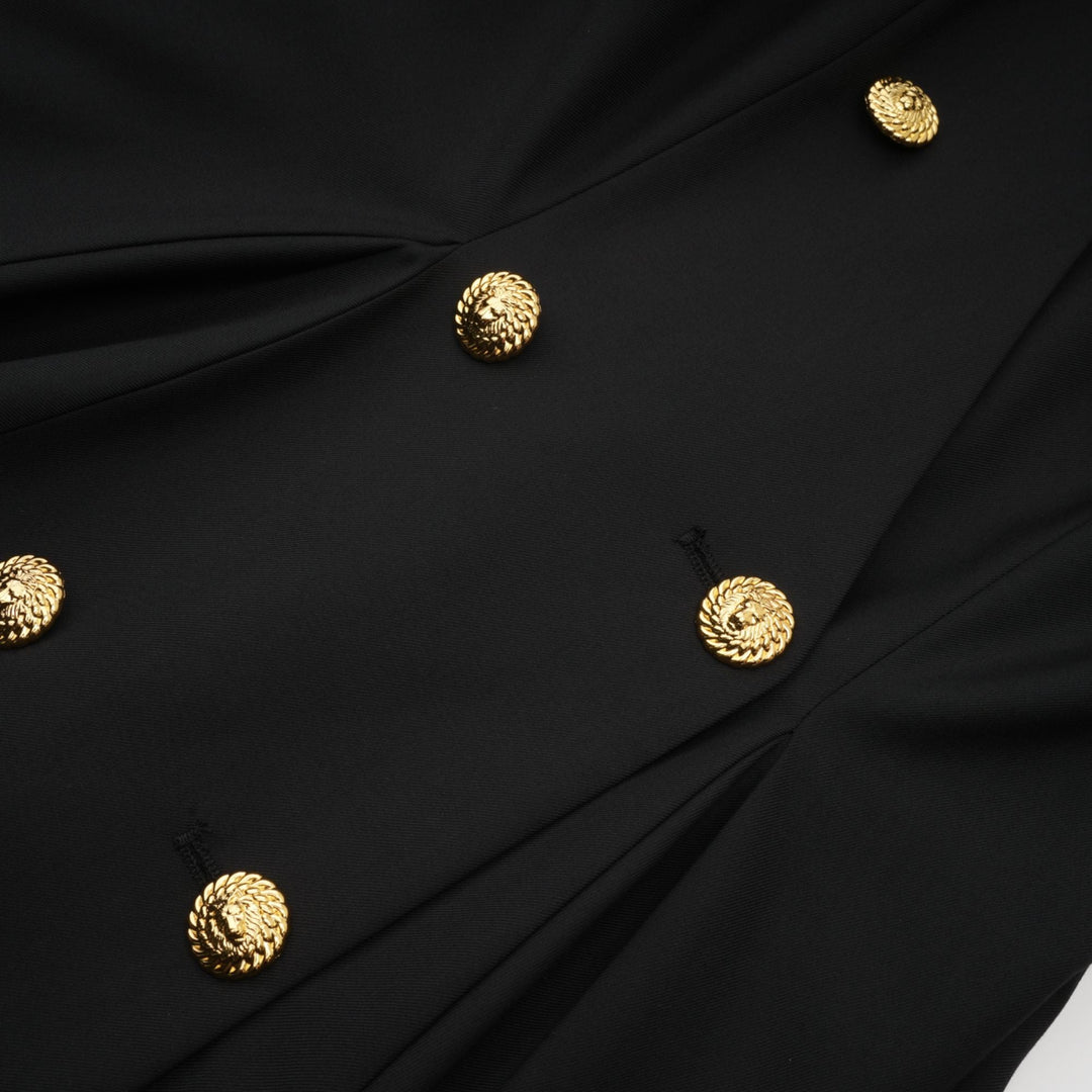 Levoire | Robe Mini Flare À Double Rangée