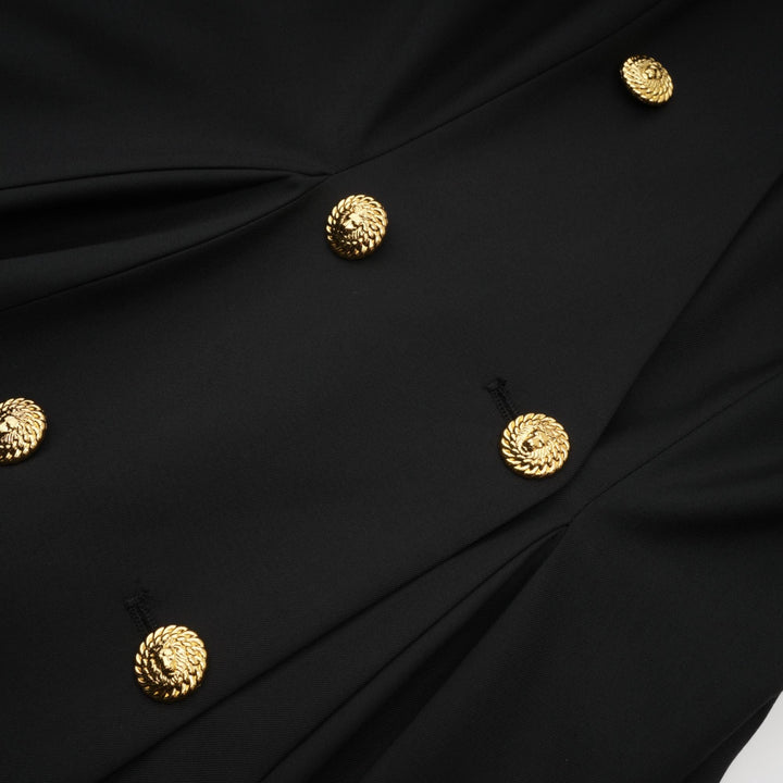 Levoire | Robe Mini Flare À Double Rangée