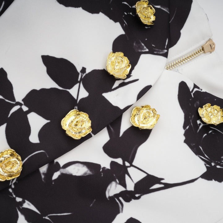 Levoire | Ensemble De Chemise Imprimée Florale & Jupe