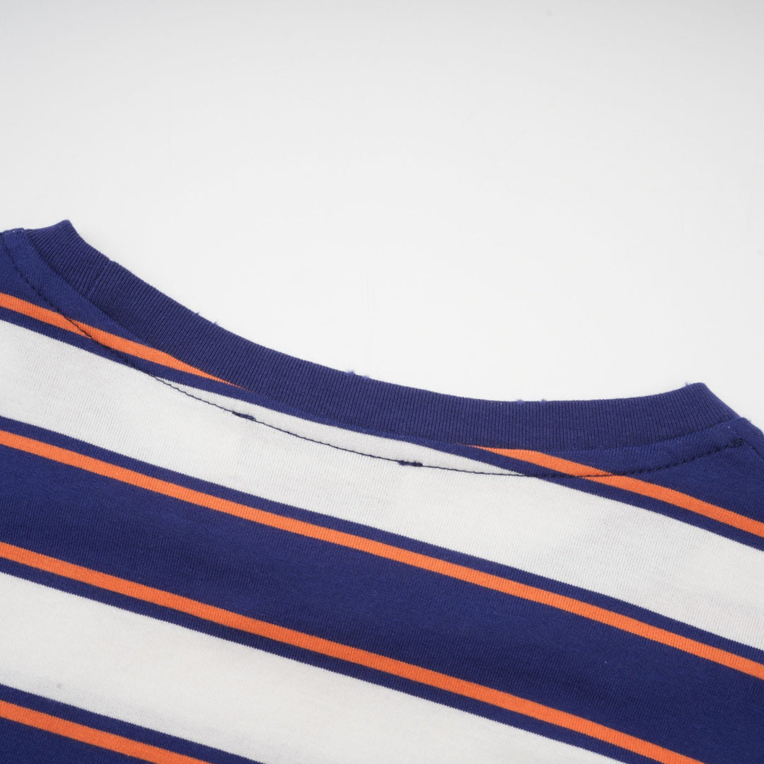 Levoire | T-Shirt En Coton Avec Imprimé Rayé