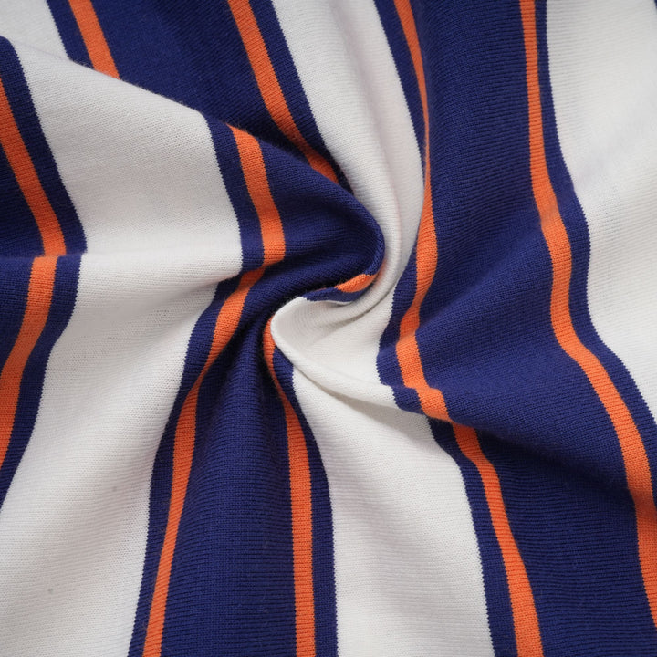 Levoire | T-Shirt En Coton À Imprimé Rayé