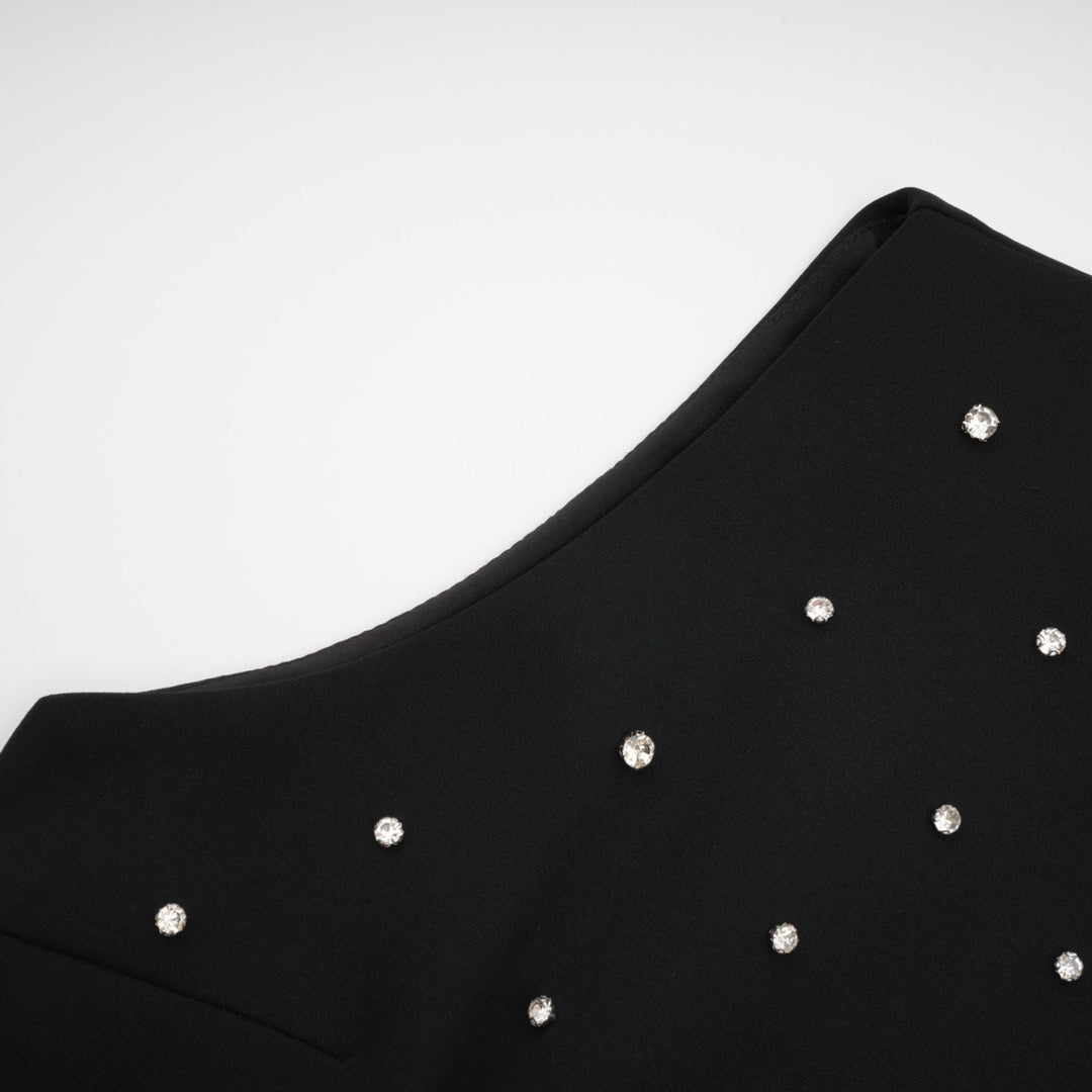 Levoire | Robe Mini A-Ligne Ornée De Cristaux