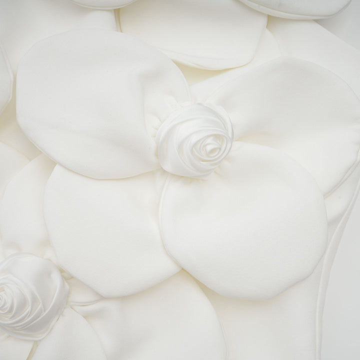 Levoire | Application Florale Top À Dos Nu