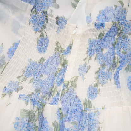 Levoire | Robe Midi Plissée À Imprimé Floral