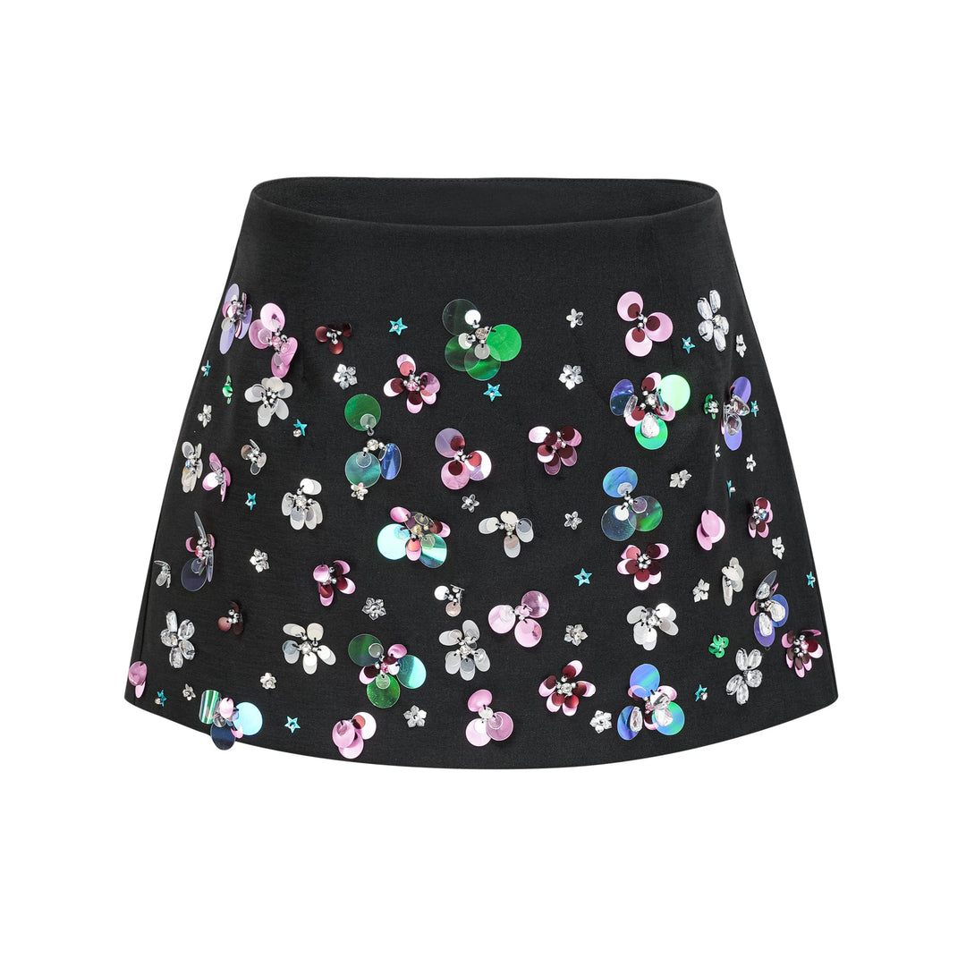 Levoire | Shorts Décorés Noirs