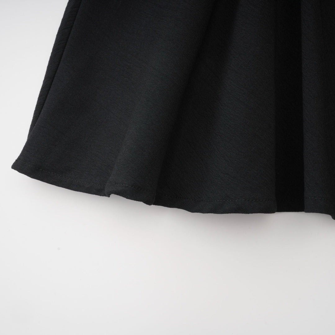 Levoire | Taille Élastique Jupe Mini Plissée