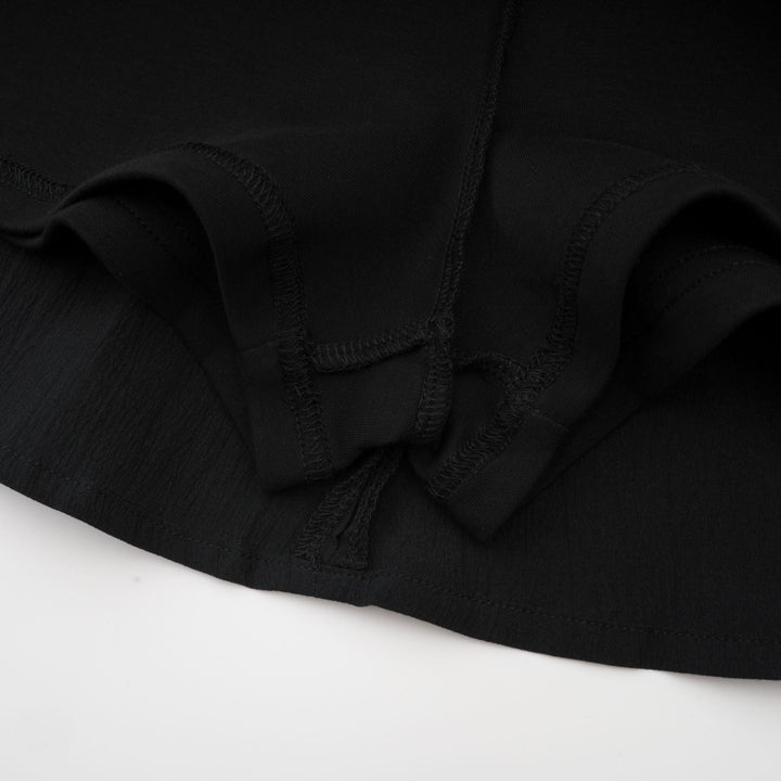 Levoire | Taille Élastique Jupe Mini Plissée