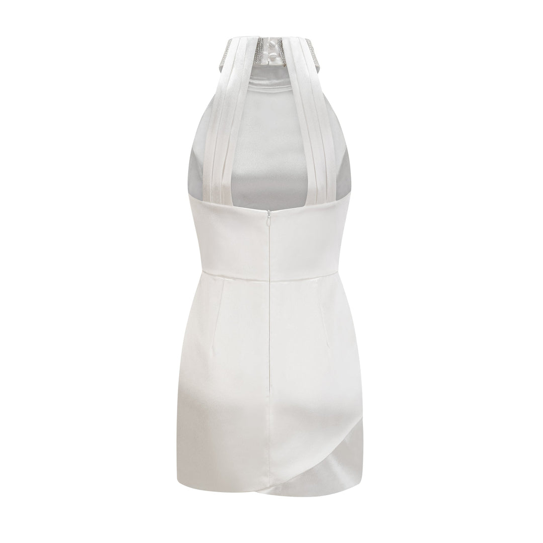 Levoire | Robe Mini Asymétrique Ornée