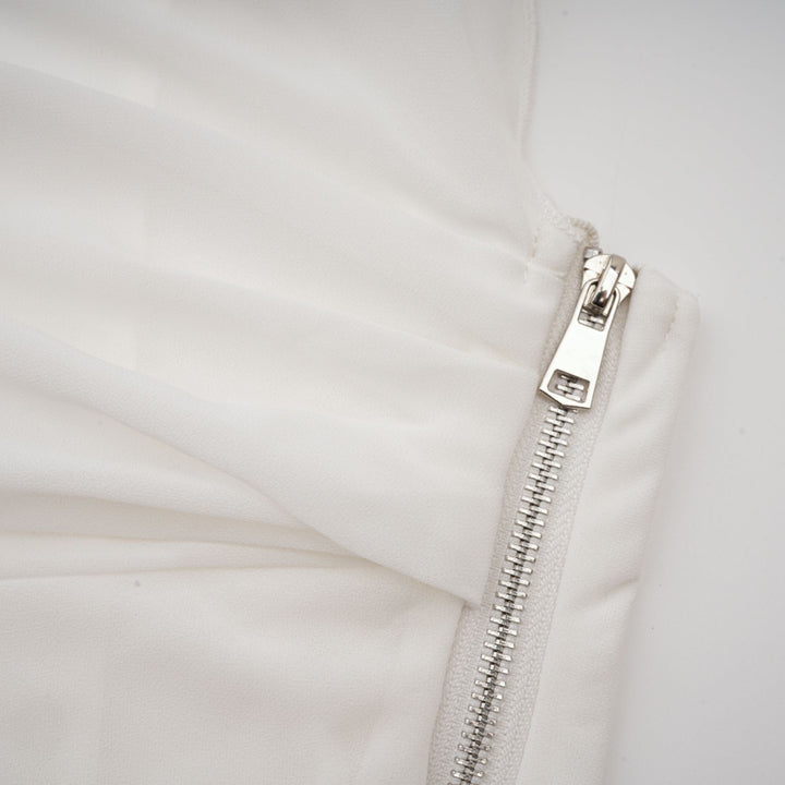 Levoire | Blouse En Chiffon Blanche Élegante