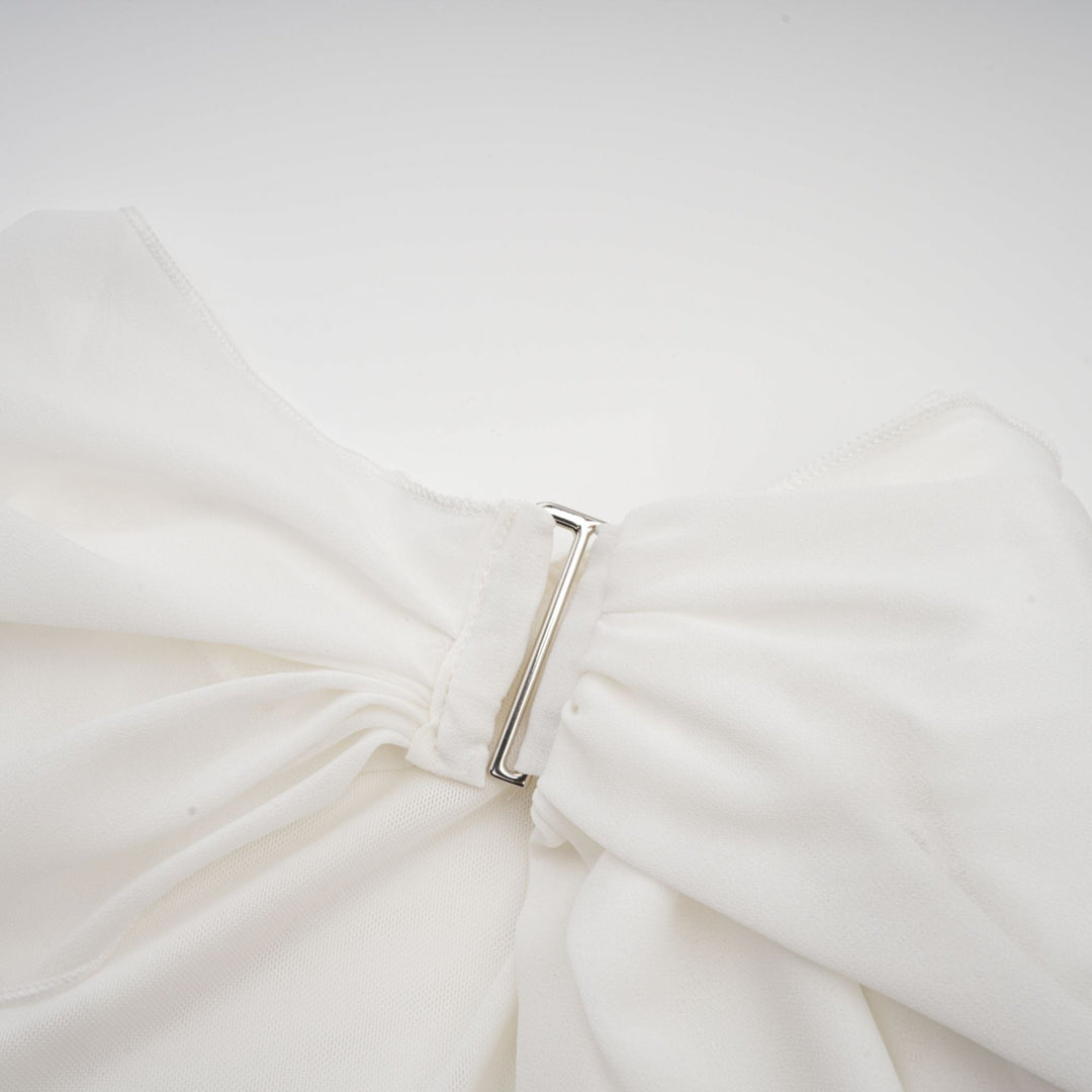 Levoire | Blouse En Chiffon Blanche Élegante