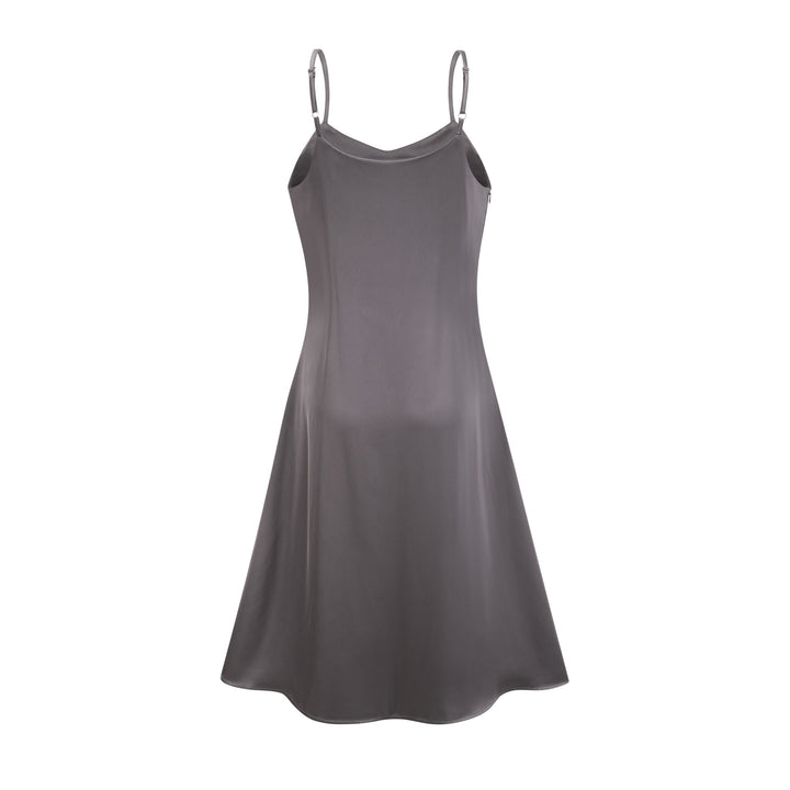 Levoire | Robe Midi Satin Détail Twist