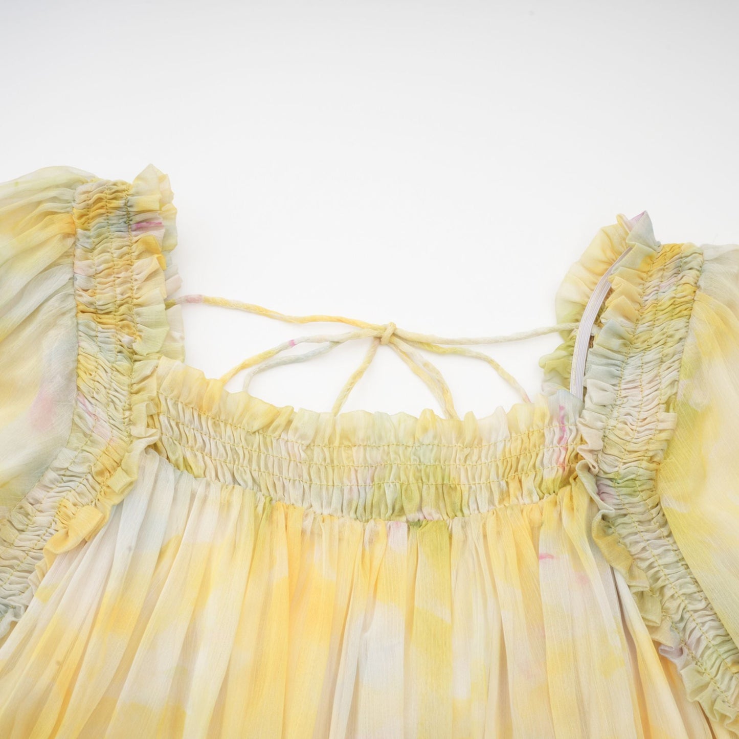 Levoire | Robe Midi À Détails Volants