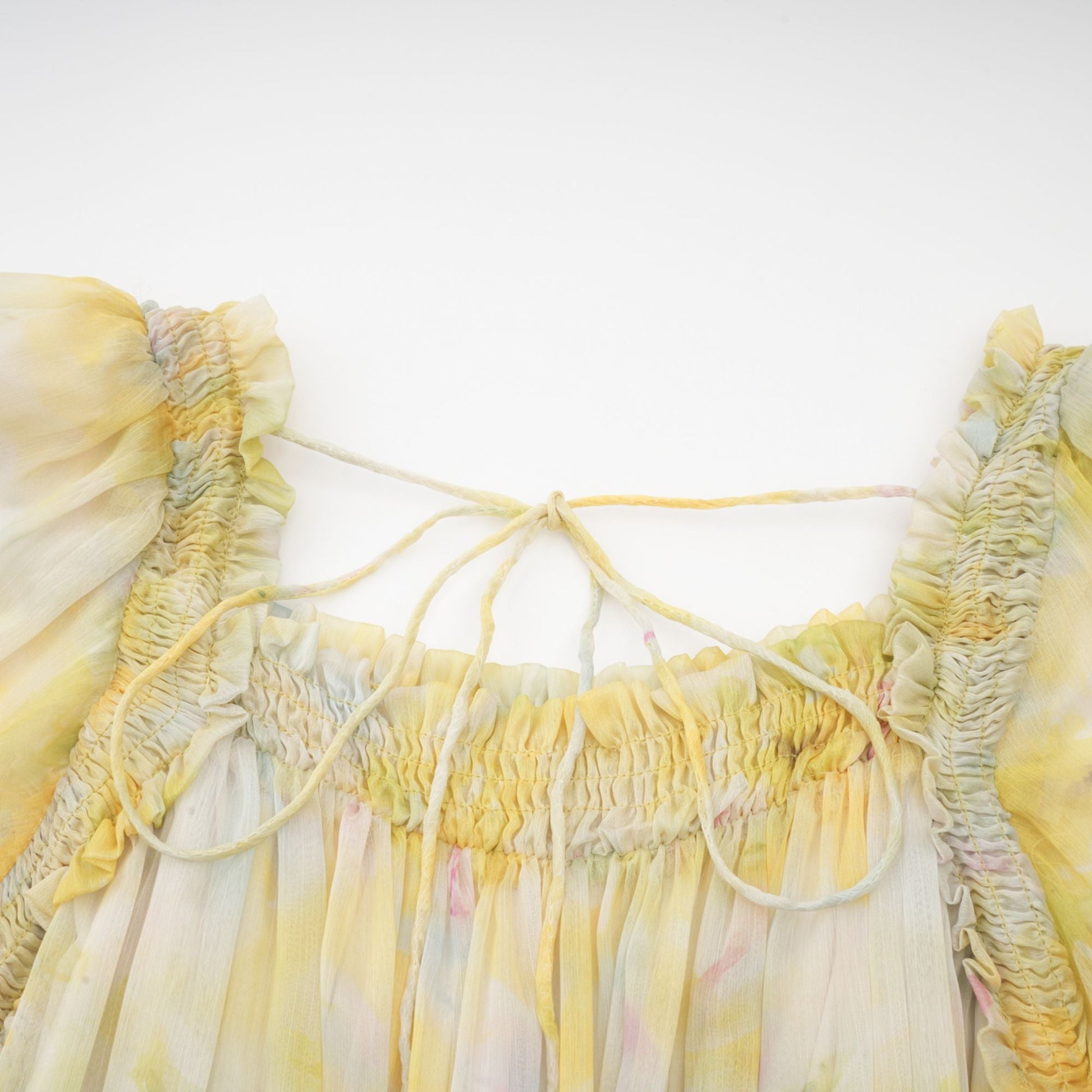 Levoire | Robe Midi À Détails Volants