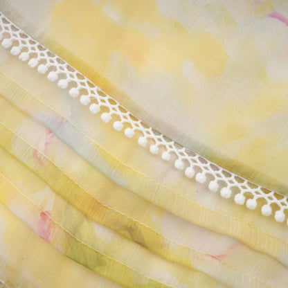 Levoire | Robe Midi À Détails Volants