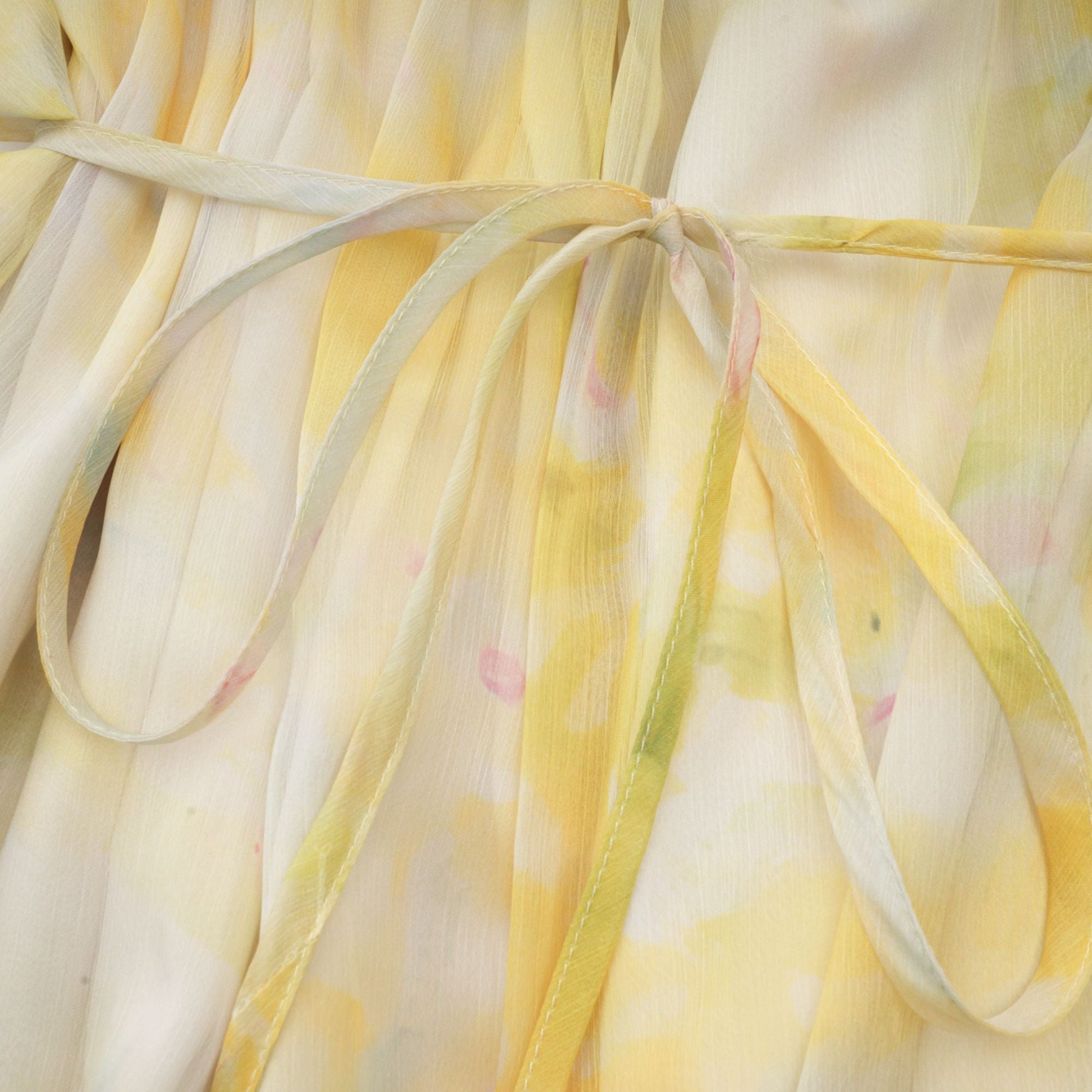 Levoire | Robe Midi À Détails Volants