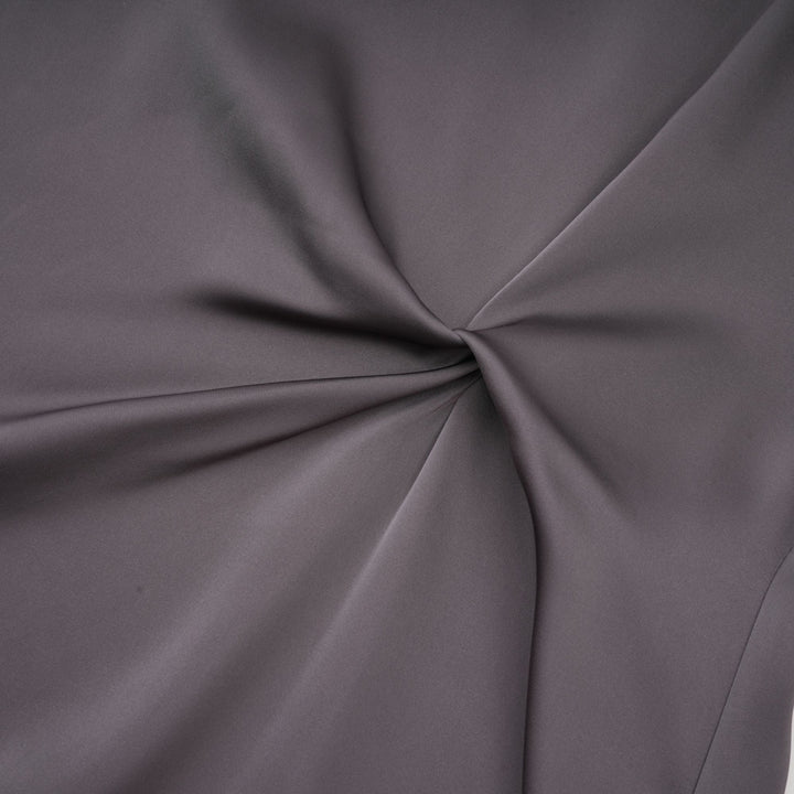 Levoire | Robe Midi Satin Détail Twist