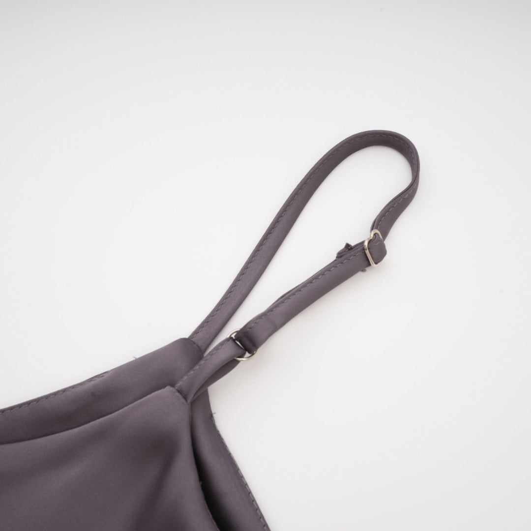 Levoire | Robe Midi Satin Détail Twist