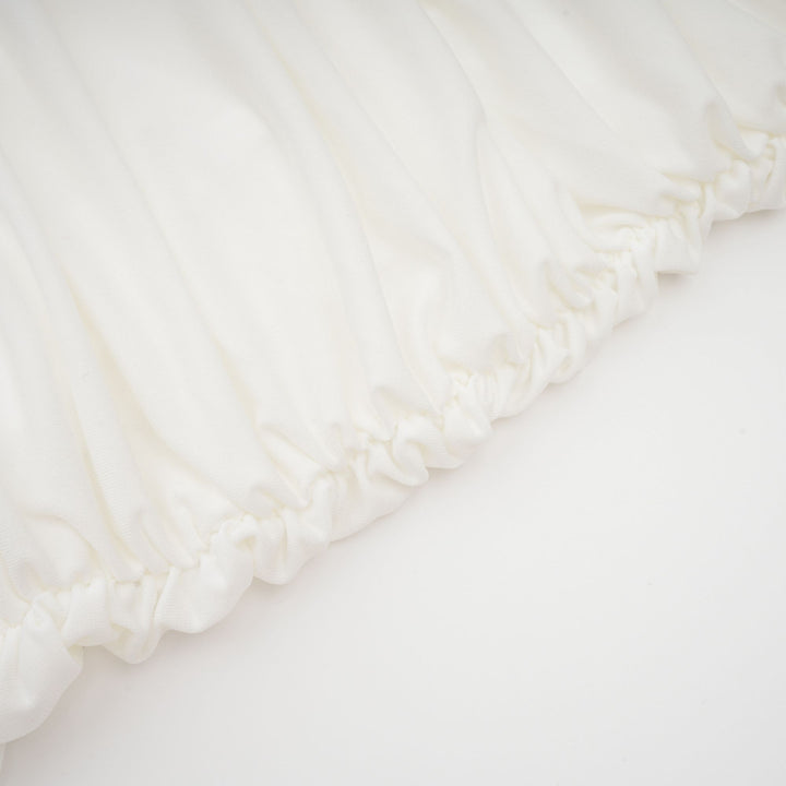 Levoire | Col Châle Robe Mini Plissée