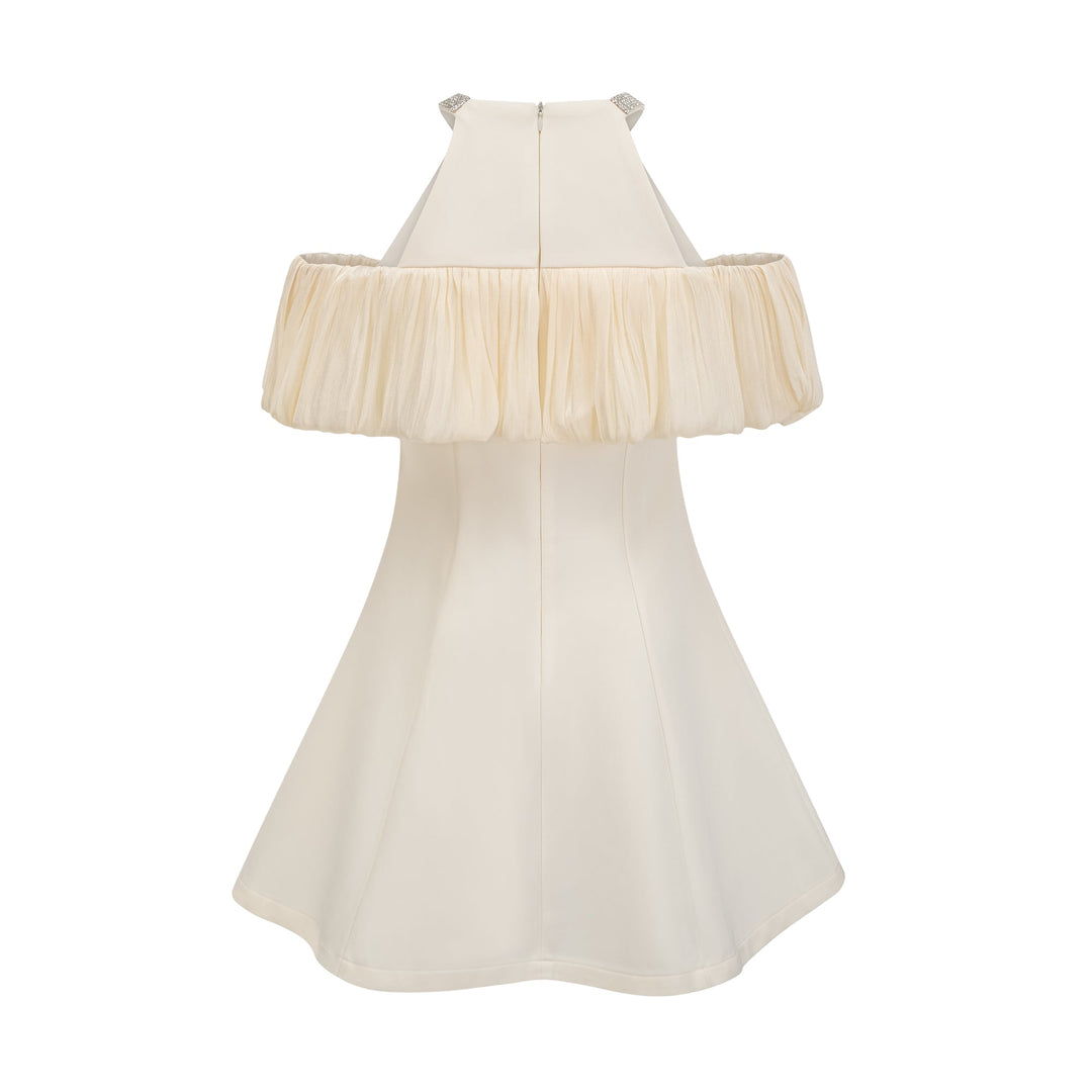 Levoire | Robe Mini Sans Manches Décorée De Cristaux