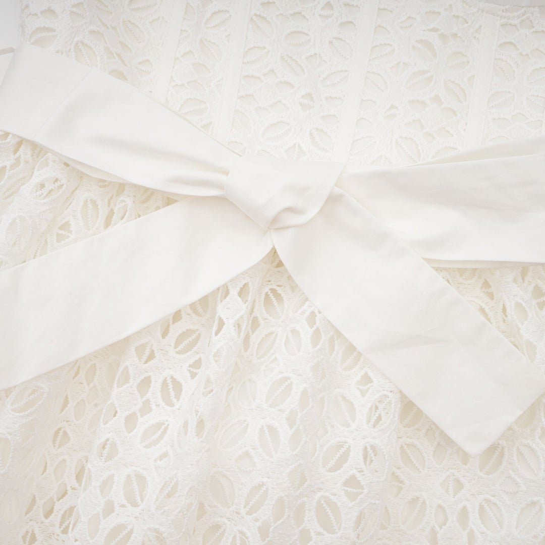 Levoire | Ceinture Cut Out Coton Midi Robe