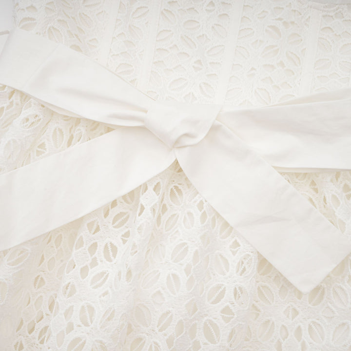 Levoire | Ceinture Cut Out Coton Midi Robe