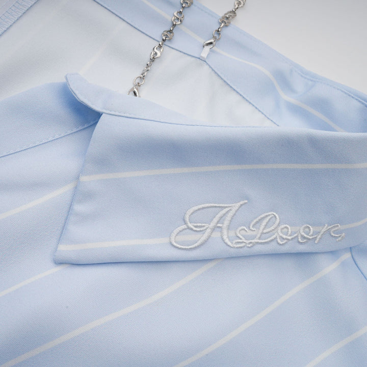 Levoire | Blouse Rayée Off-Shoulder
