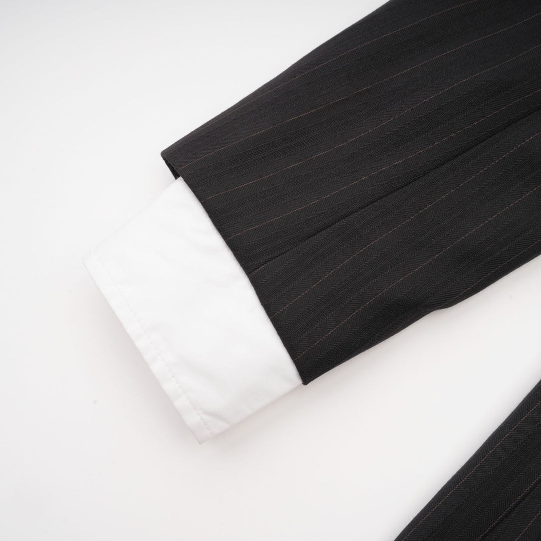 Levoire | Simple Veste À Rayures Poitrine
