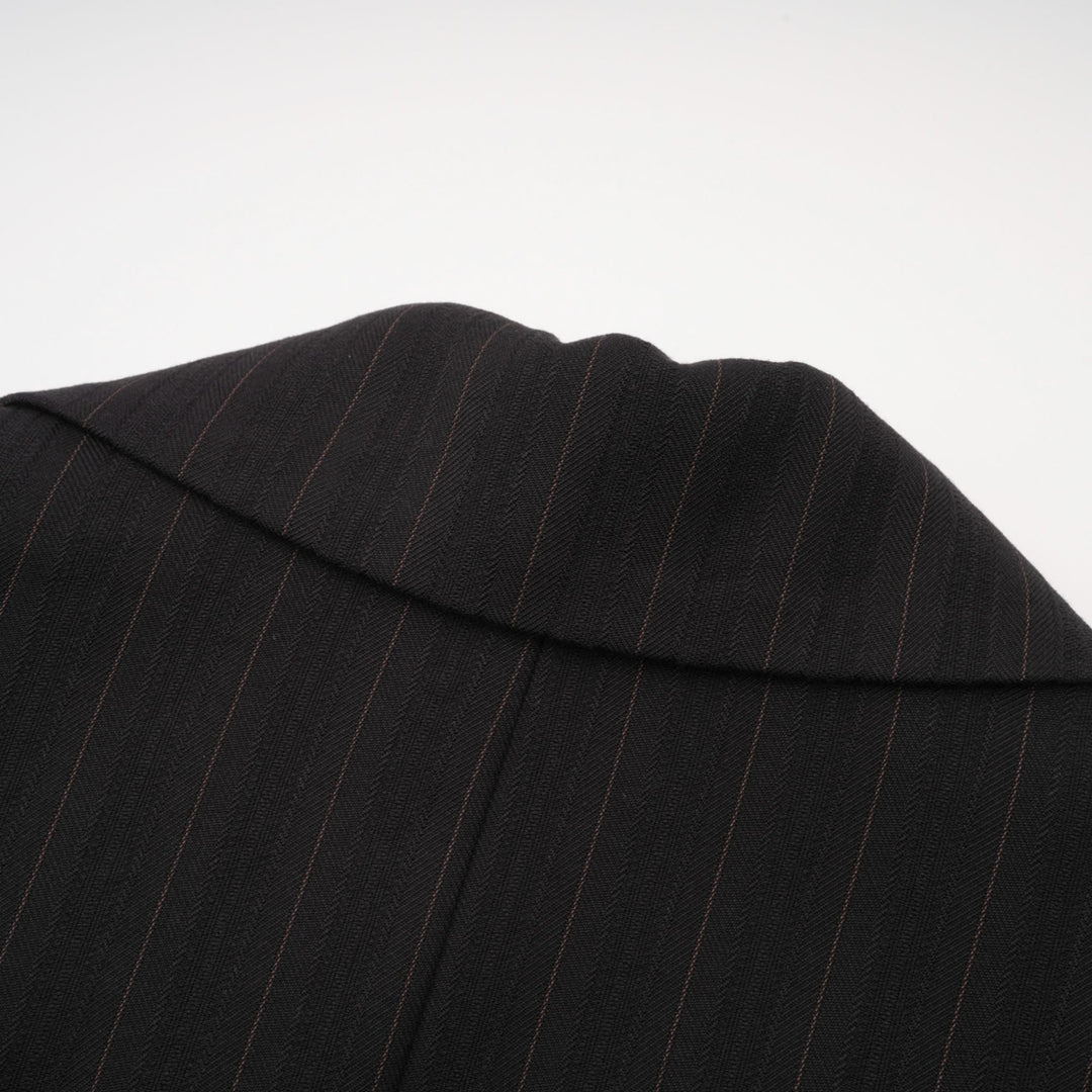 Levoire | Simple Veste À Rayures Poitrine