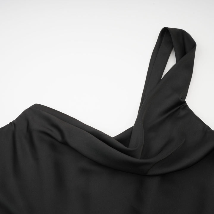 Levoire | Mono Épaule Corset Mini Robe