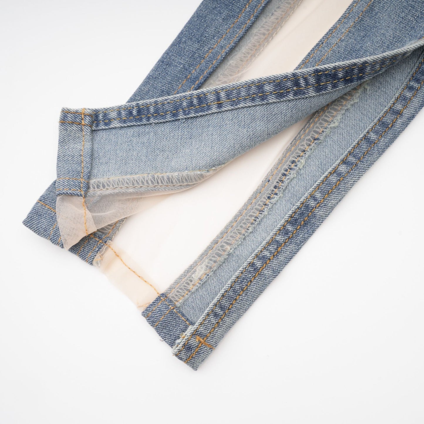 Levoire | Jeans À Panneaux Transparents