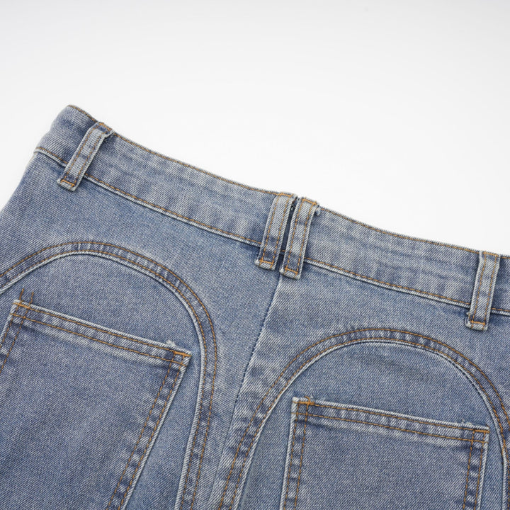 Levoire | Jeans À Panneaux Transparents