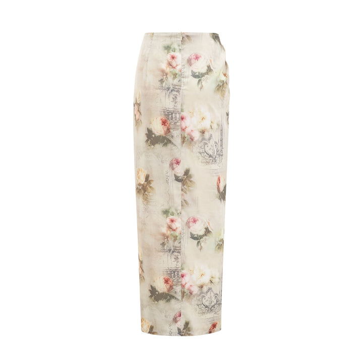 Levoire | Top & Jupe Imprimé Fleurs Ensemble Coordonné