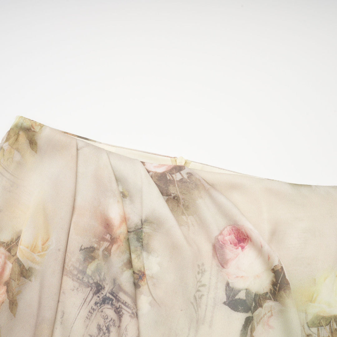 Levoire | Top & Jupe Imprimé Fleurs Ensemble Coordonné
