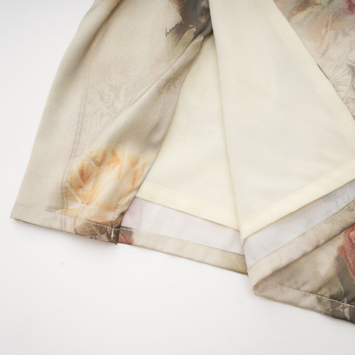 Levoire | Top & Jupe Imprimé Fleurs Ensemble Coordonné