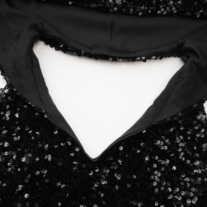 Levoire | Robe Mini À Capuche Avec Paillettes
