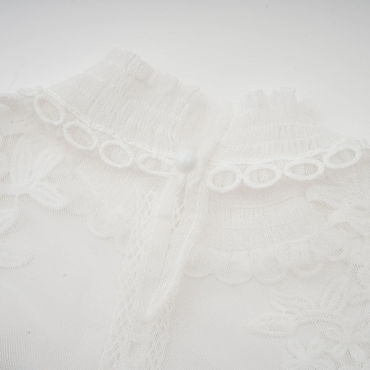 Levoire | Fleurs Top Semi-Transparent