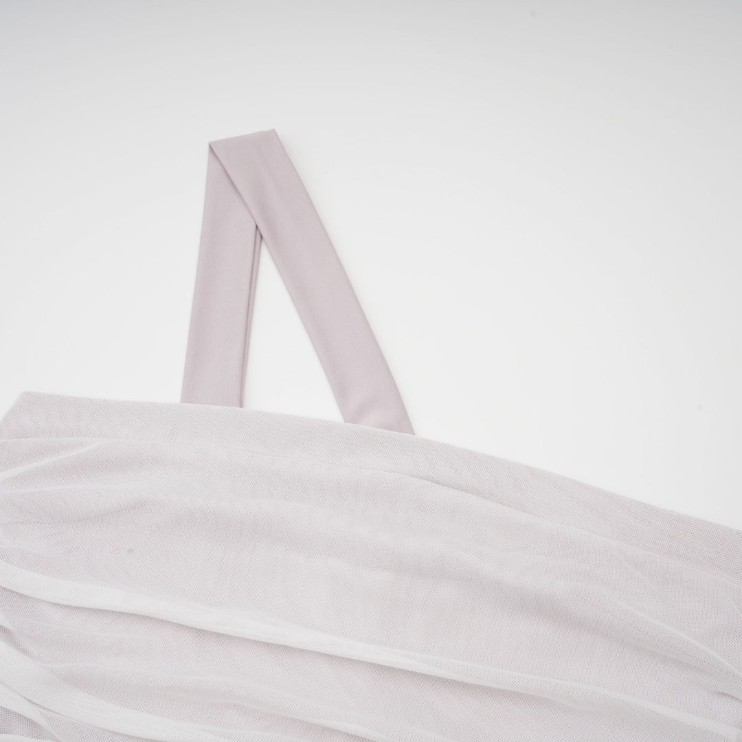 Levoire | Robe Midi Plissée À Epaule Dénudée