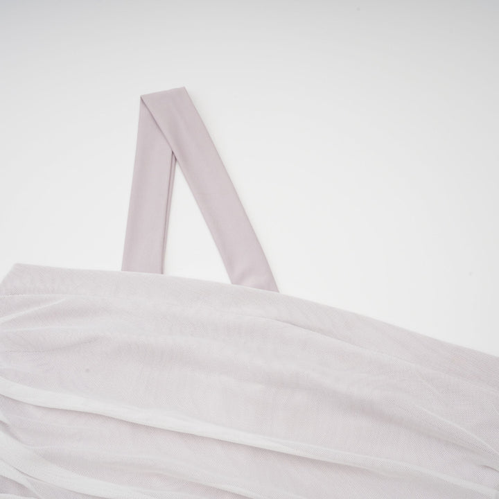 Levoire | Robe Midi Plissée À Epaule Dénudée
