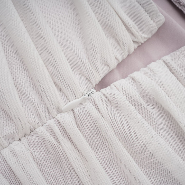 Levoire | Robe Midi Plissée À Epaule Dénudée