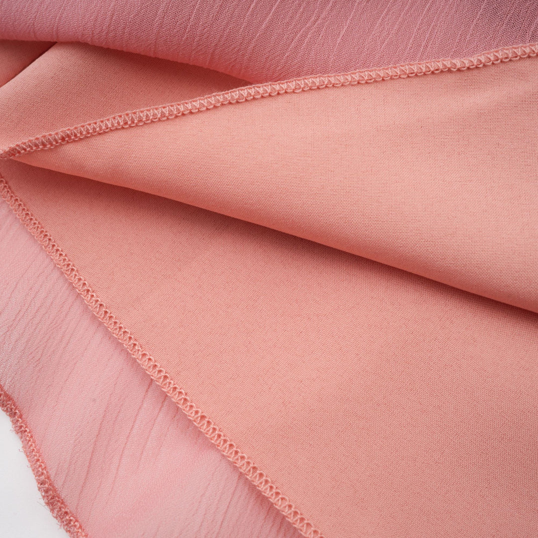Levoire | Robe Mini À Col Montant Rayée Rose