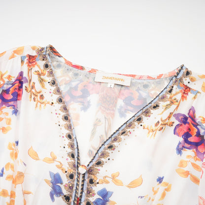 Levoire | Robe Maxi À Col En V Fleuri