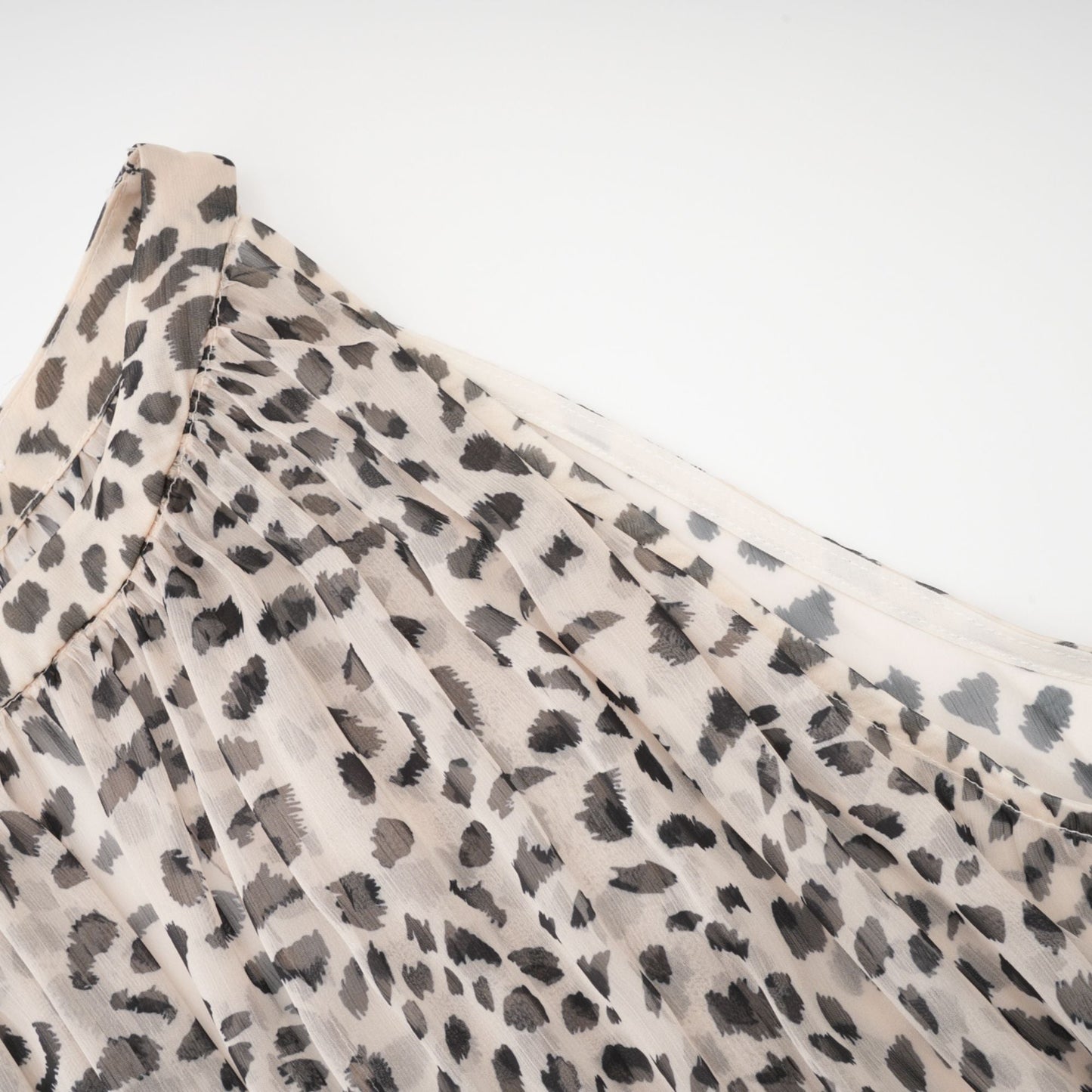 Levoire | Robe Midi Sans Manches À Motif Léopard