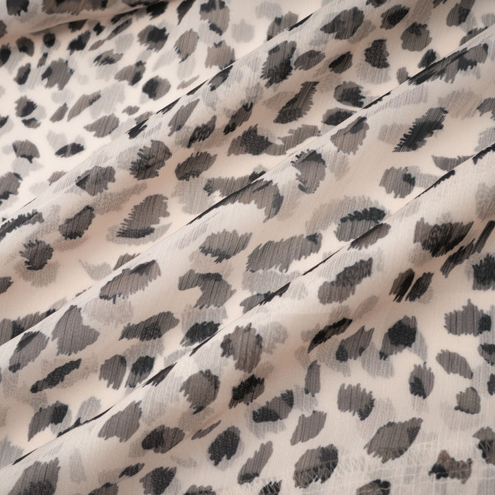 Levoire | Robe Midi Sans Manches À Motif Léopard