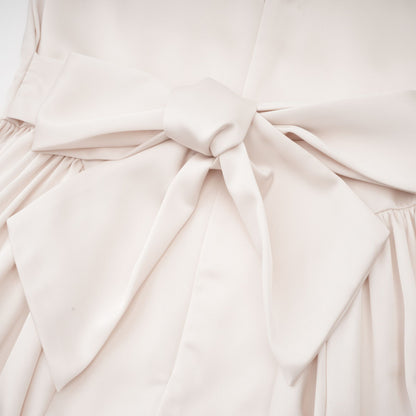 Levoire | Robe Midi Plissée À Col Rectangulaire